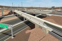 An artist rendering of what the $155 million final phase of the Centennial Bowl interchange wi ...