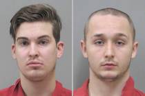 Andrew Drongensen, left, and Devin McBride (Henderson Police Department)