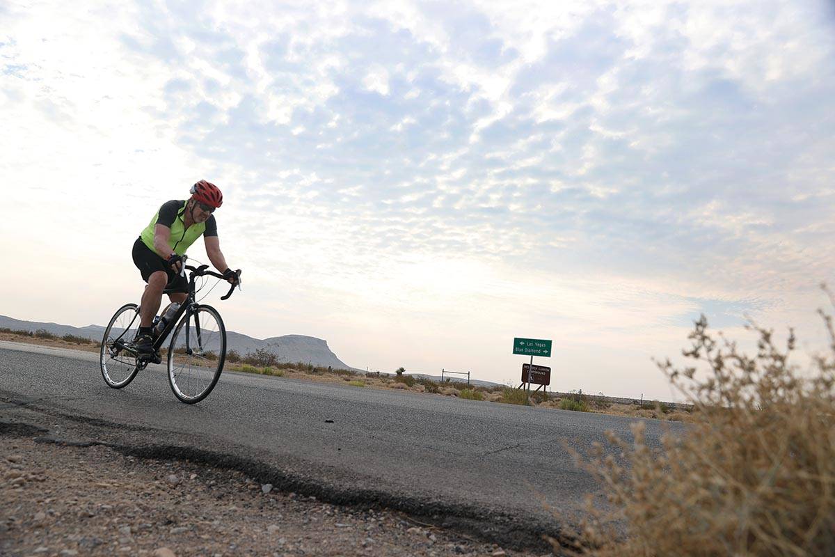 Las Vegas Valley temperatures will rise into the low 70s by Thursday, Jan. 14, 2021, according ...