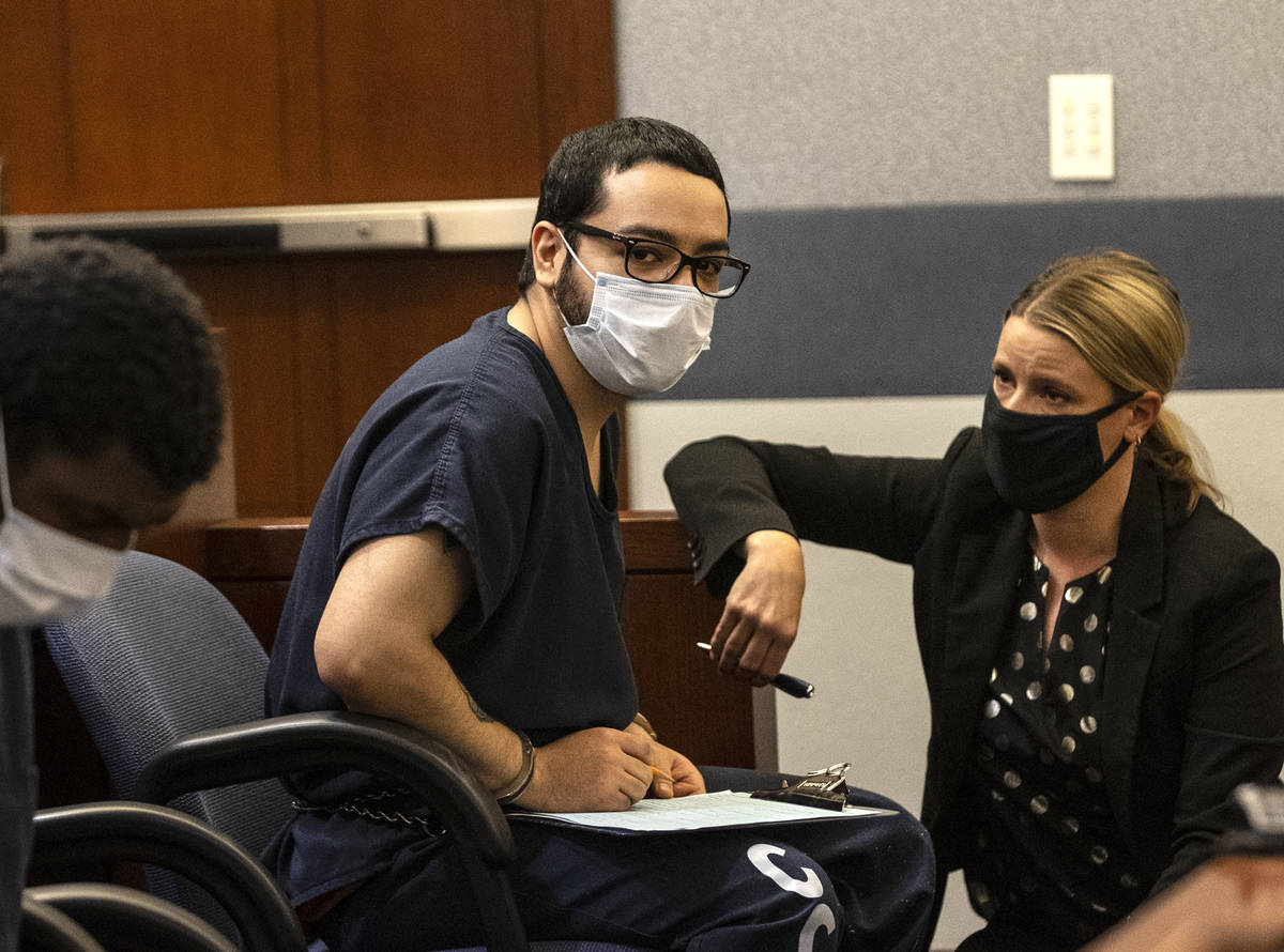 Matthew Ayala, who is accused of fatally shooting his grandmother, Yolanda Ayala, and burying h ...