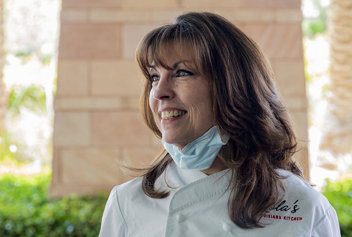 Lola Pokorny , owner of Lola’s — A Louisiana Kitchen. (Elizabeth Page Brumley/Las Vegas Rev ...