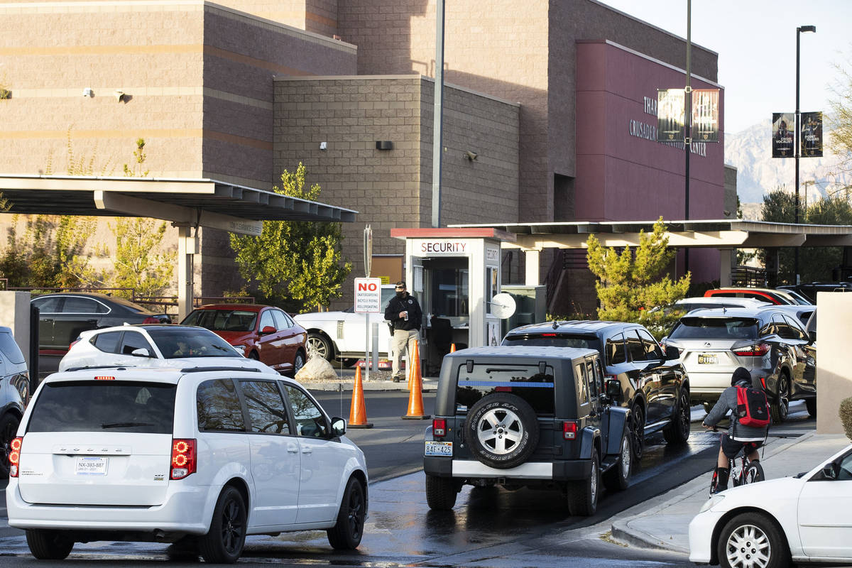 Faith Lutheran students return to school at Las Vegas campus