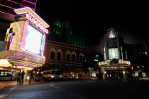 The Eldorado hotel-casino and the Silver Legacy hotel-casino are shown in downtown Reno on Wed. ...