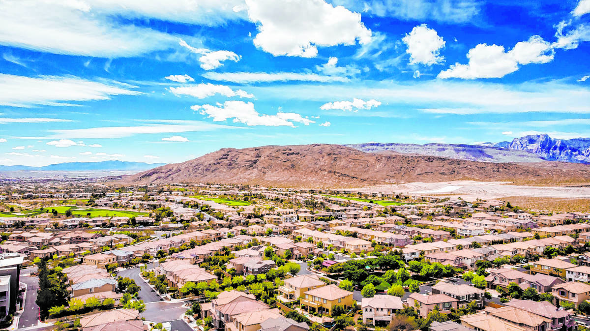 Summerlin ranked No. 3 in 2020 U.S. master-planned community sales, according to the recent lis ...