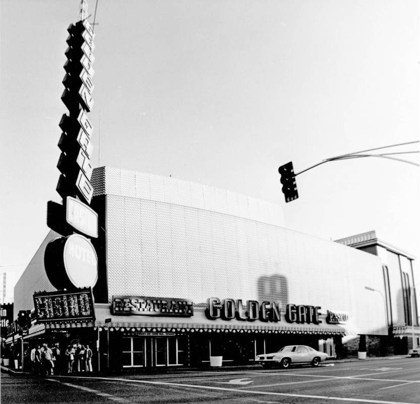 Golden Gate Hotel & Casino in 1970s. (Golden Gate Hotel & Casino)