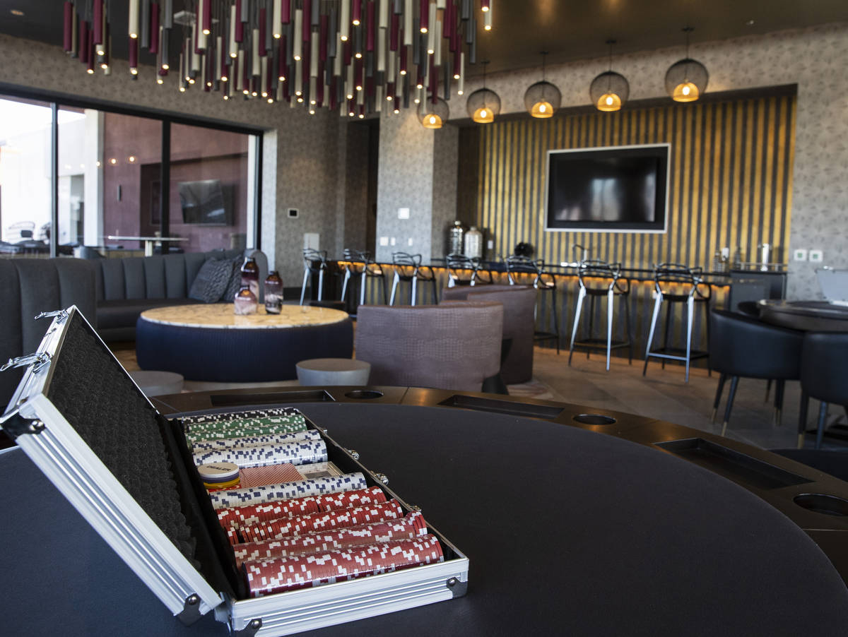 The rooftop playroom of Elysian at Hughes Center, an apartment complex inside the Hughes Center ...