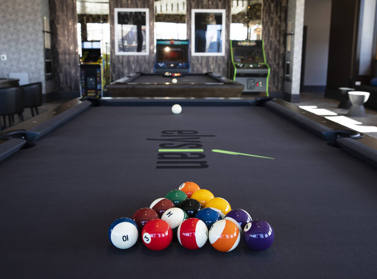 The rooftop playroom of Elysian at Hughes Center, an apartment complex inside the Hughes Center ...