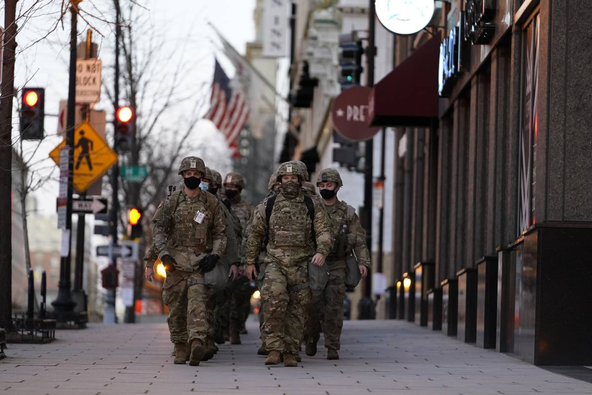 Biden inauguration takes place under unprecedented security Las Vegas ReviewJournal