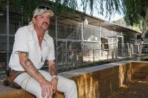 In this Aug. 28, 2013, file photo, Joseph Maldonado-Passage, also known as Joe Exotic, is seen ...