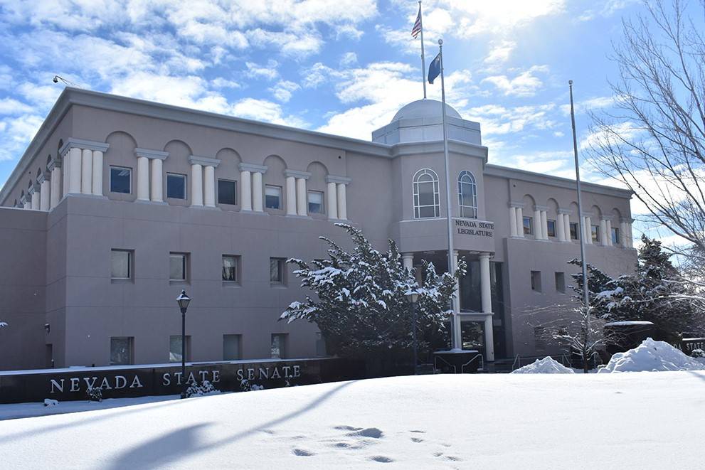 The Nevada State Capitol Building in Carson City. (Las Vegas Review-Journal)