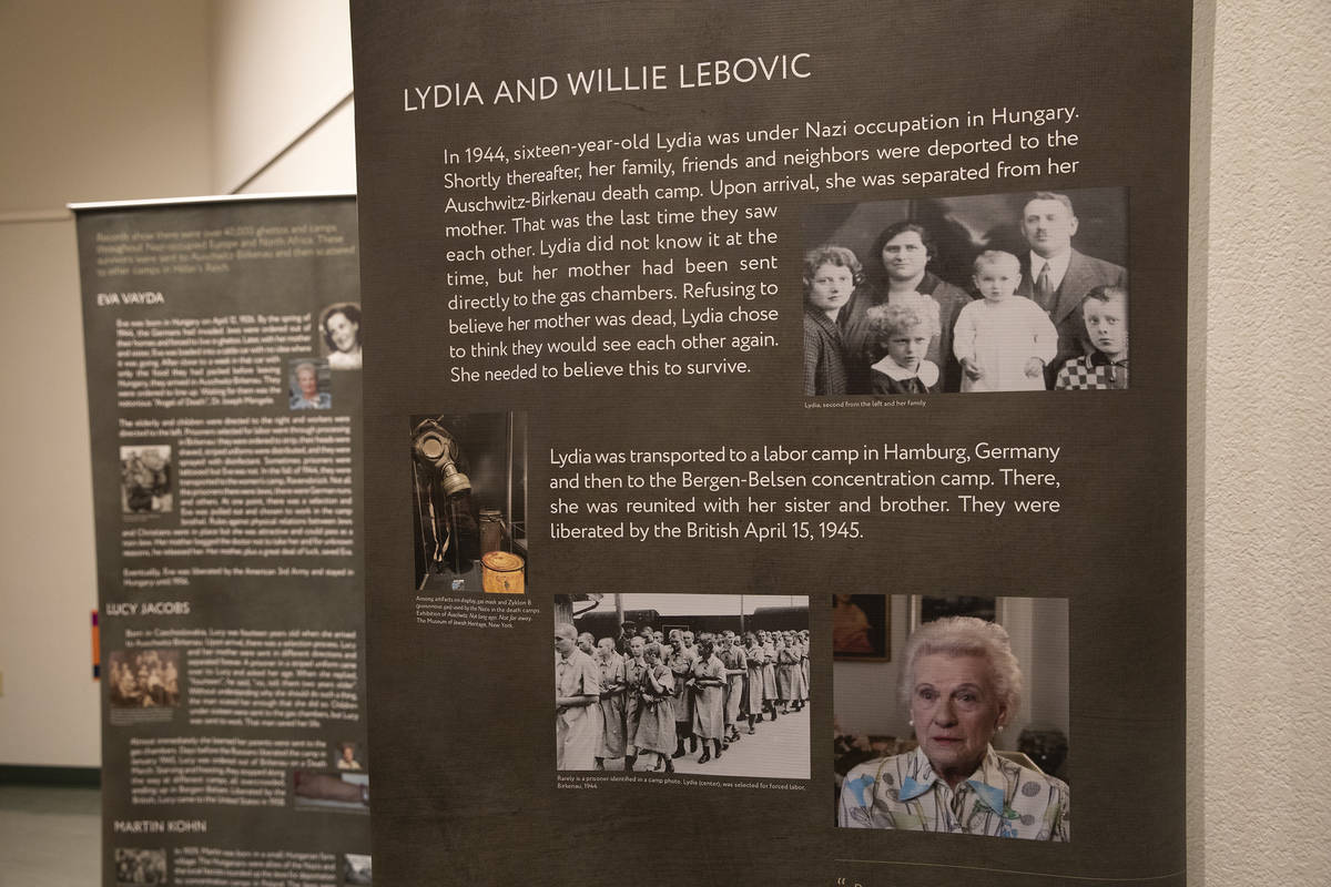 The ҈ow Did you Survive?Ӡexhibit showcasing survivors of the Holocaust and their st ...