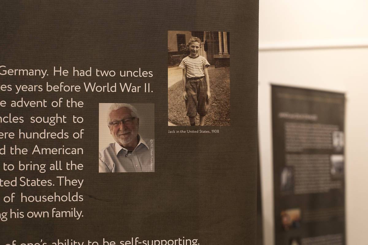 The ҈ow Did you Survive?Ӡexhibit showcasing survivors of the Holocaust and their st ...