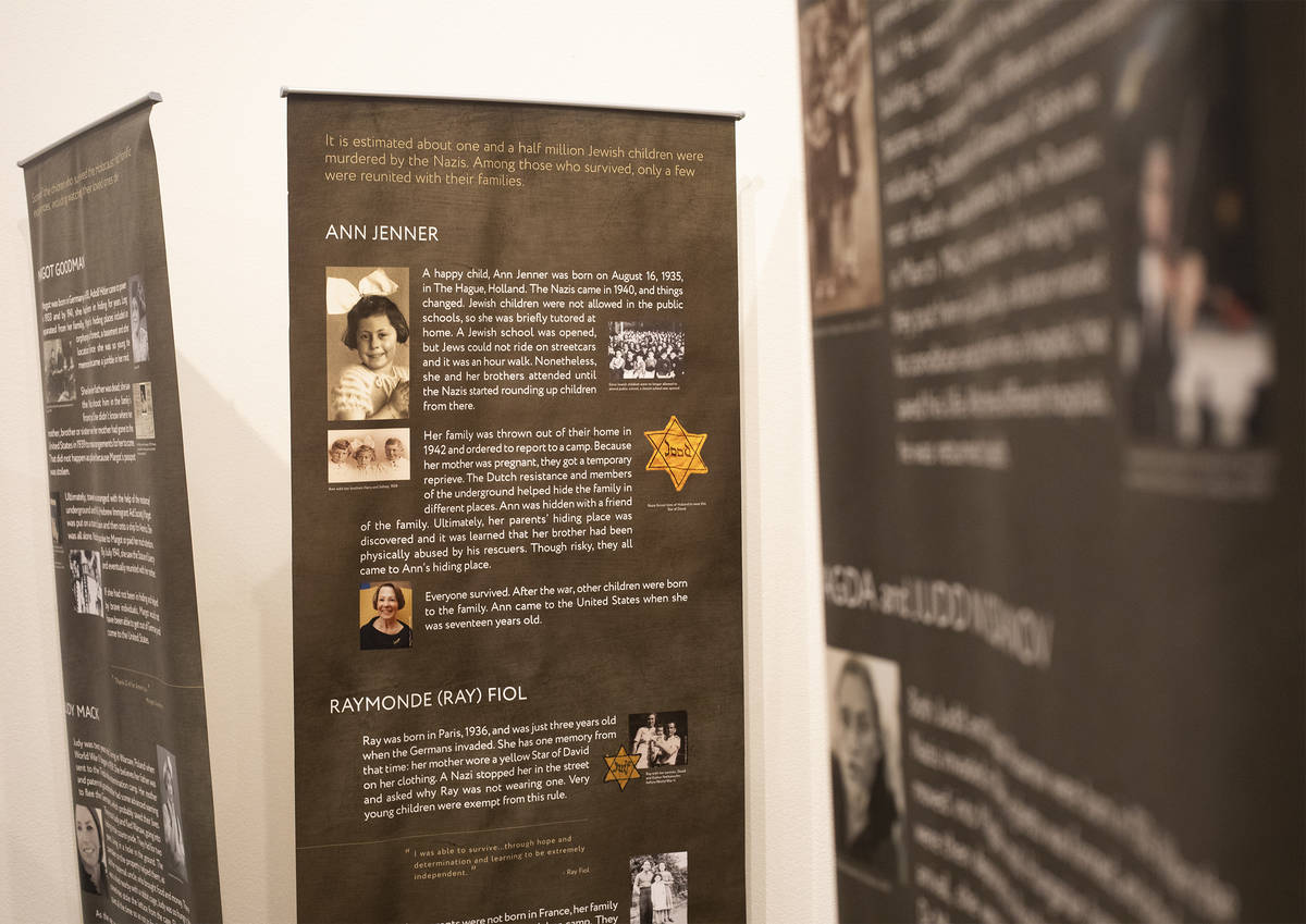 The ҈ow Did you Survive?Ӡexhibit showcasing survivors of the Holocaust and their st ...