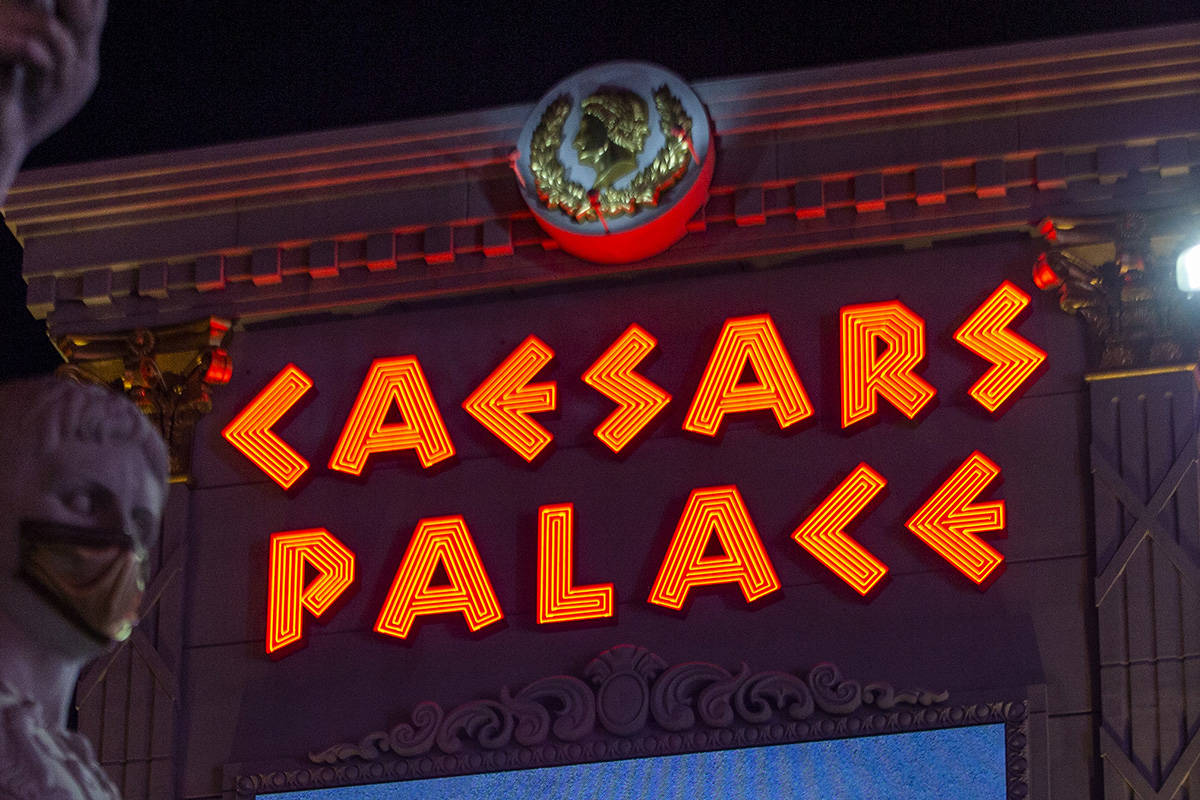 Caesars Palace (Ellen Schmidt/Las Vegas Review-Journal) @ellenschmidttt