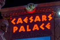 Caesars Palace (Ellen Schmidt/Las Vegas Review-Journal) @ellenschmidttt