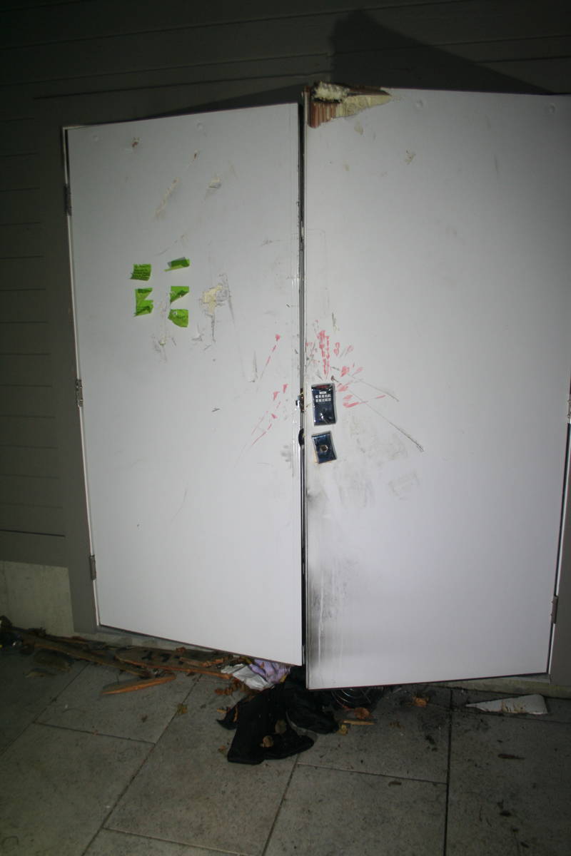 The scene of the house fire in New London, Connecticut, that ultimately led to Tony Hsieh's dea ...