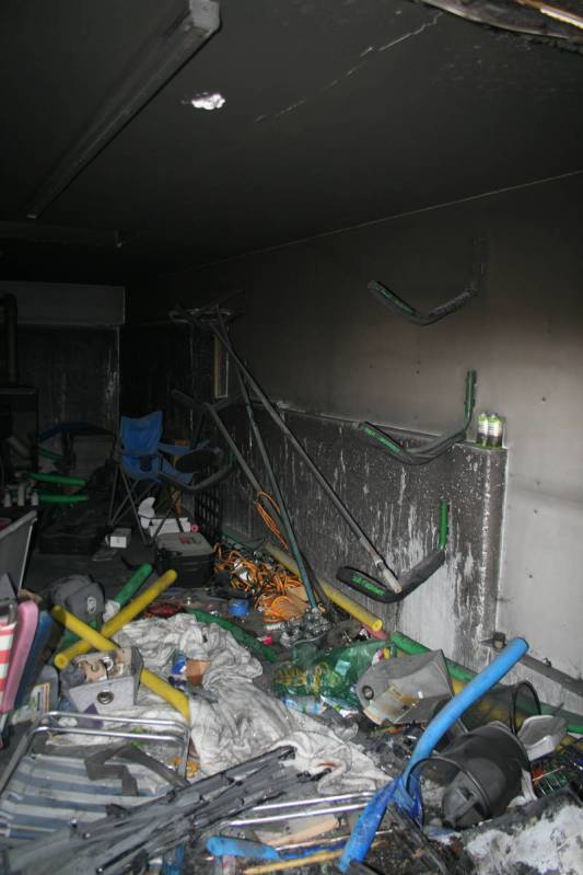 The scene of the house fire in New London, Connecticut, that ultimately led to Tony Hsieh's dea ...