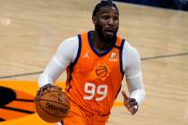 Phoenix Suns forward Jae Crowder (99) during the first half of an NBA basketball game against t ...