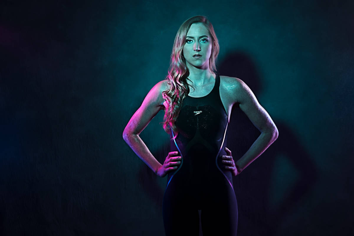 Polish three-time Olympic swimmer and UNLV volunteer assistant coach Kasia Wasick is hopeful th ...