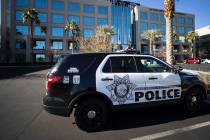 Las Vegas Metropolitan Police Department (Bizuayehu Tesfaye/Las Vegas Review-Journal) @bizutesfaye