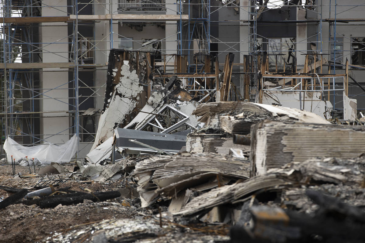 Arson fire at west Las Vegas Walmart causes damage, evacuation