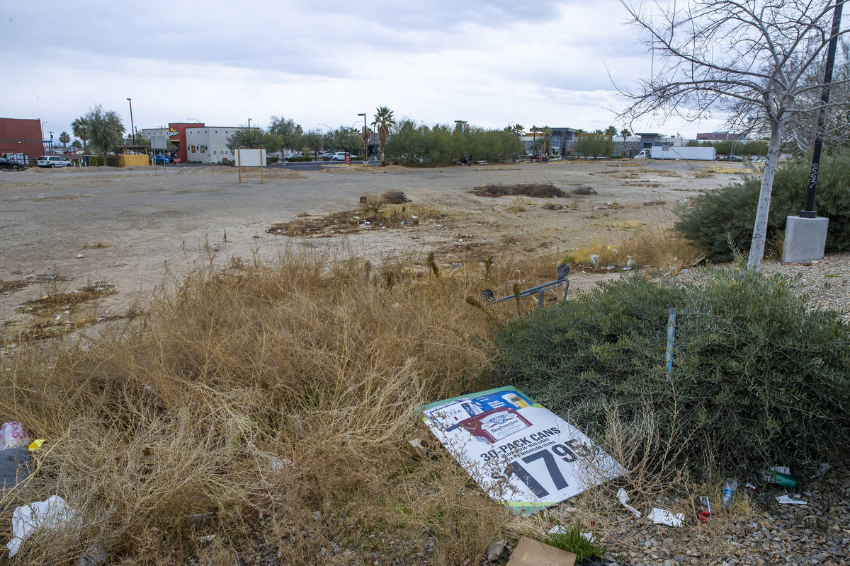 Construction on Historic Westside Legacy Park, a partnership between the city of Las Vegas and ...