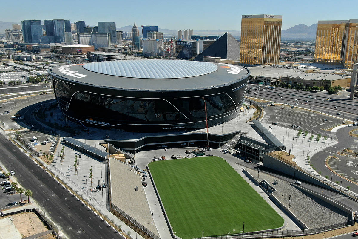 Allegiant Stadium in Las Vegas will host Super Bowl LVIII in 2024