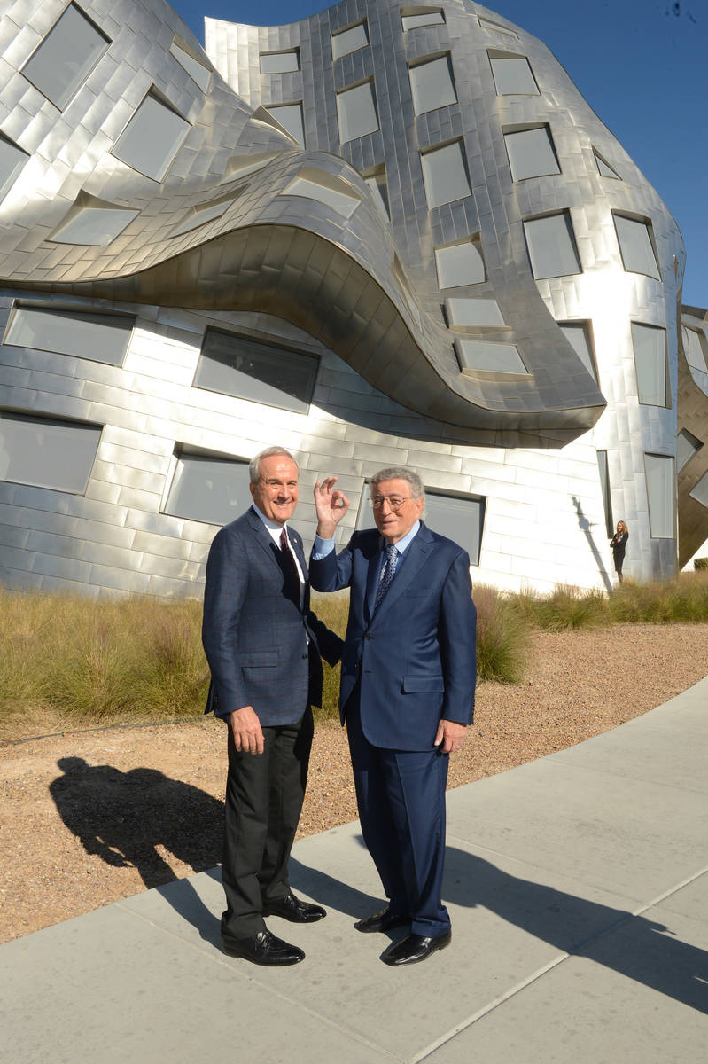 Tony Bennett Larry Ruvo Dec 1 2015 Photos By Denise Truscello