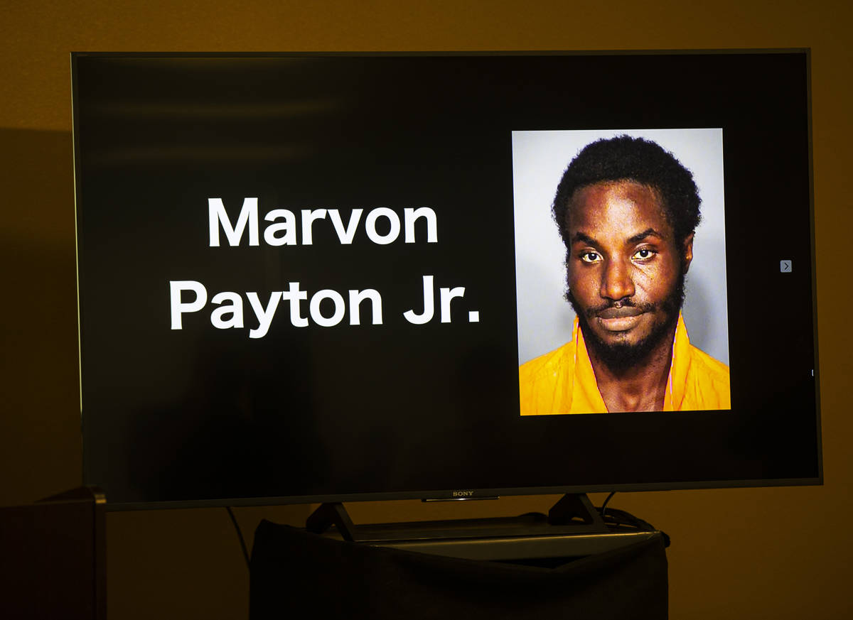 An image of Marvon Payton Jr., the man who was fatally shot by police and three citizens after ...