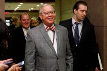 In a Nov. 15, 2018, file photo, U.S. Rep. Ron Wright, R-Texas, walks to a session during member ...