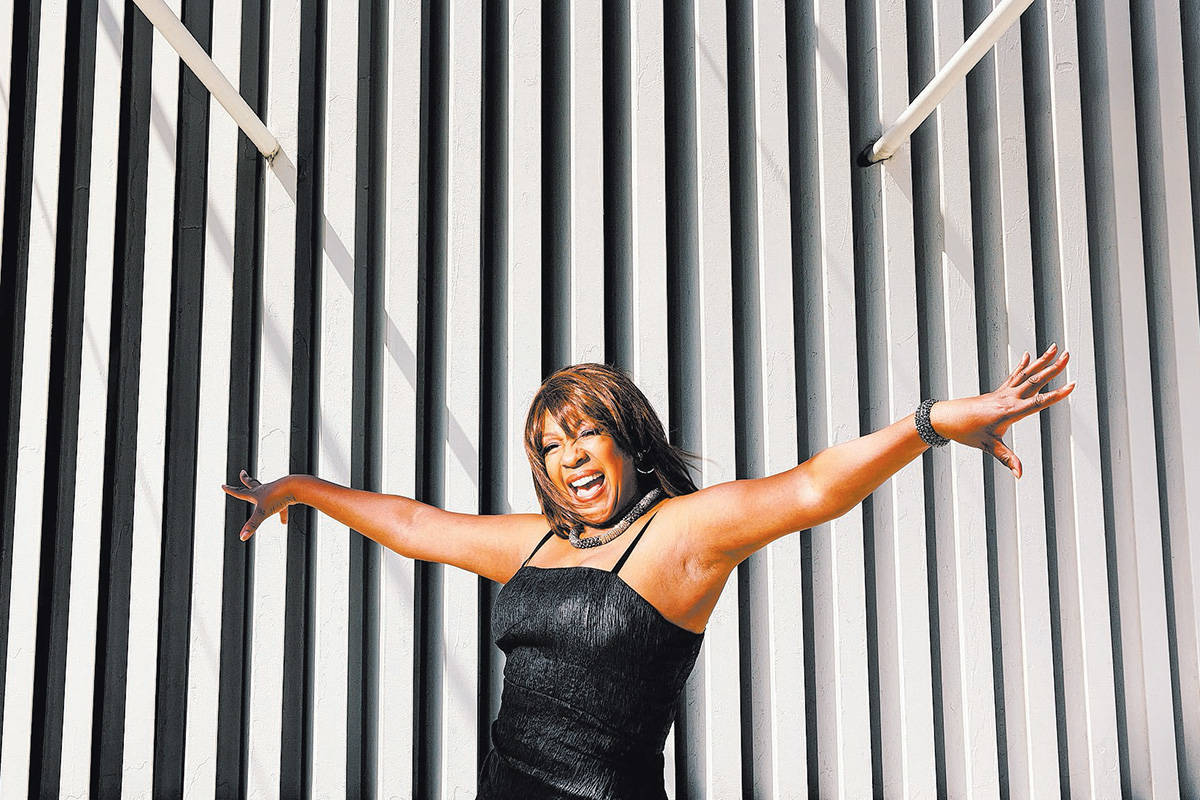 Mary Wilson, founding member of The Supremes, poses on the roof of Capitol Records on June 12, ...