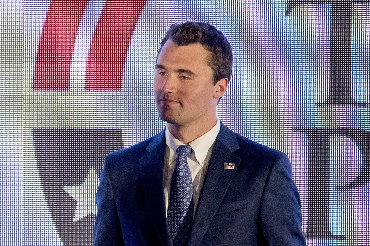 Turning Point USA Founder Charlie Kirk (AP Photo/Andrew Harnik/File) | Las  Vegas Review-Journal