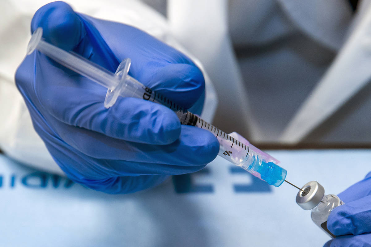 Las Vegas Convention Center will offer second doses of the Pfizer vaccine.