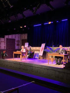 Blake Boles and Teresa Fullerton are shown in a January production of "Love Letters" at Las Veg ...