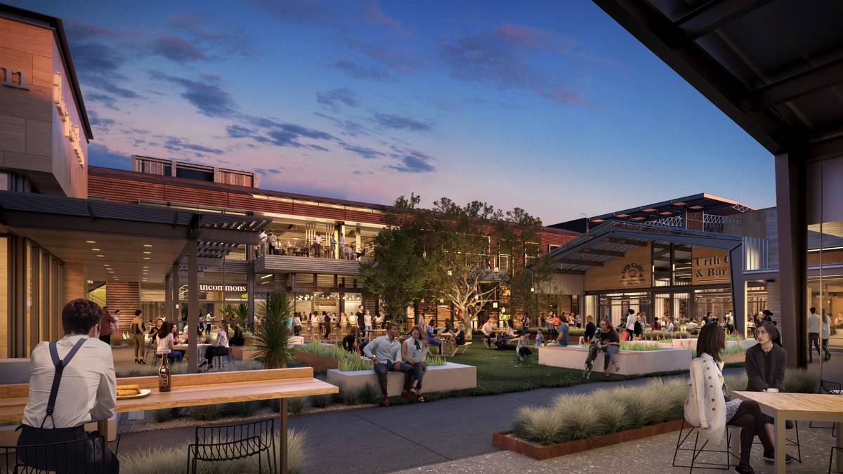 UnCommons, a 40-acre project in the southwest Las Vegas Valley, a rendering of which is seen he ...