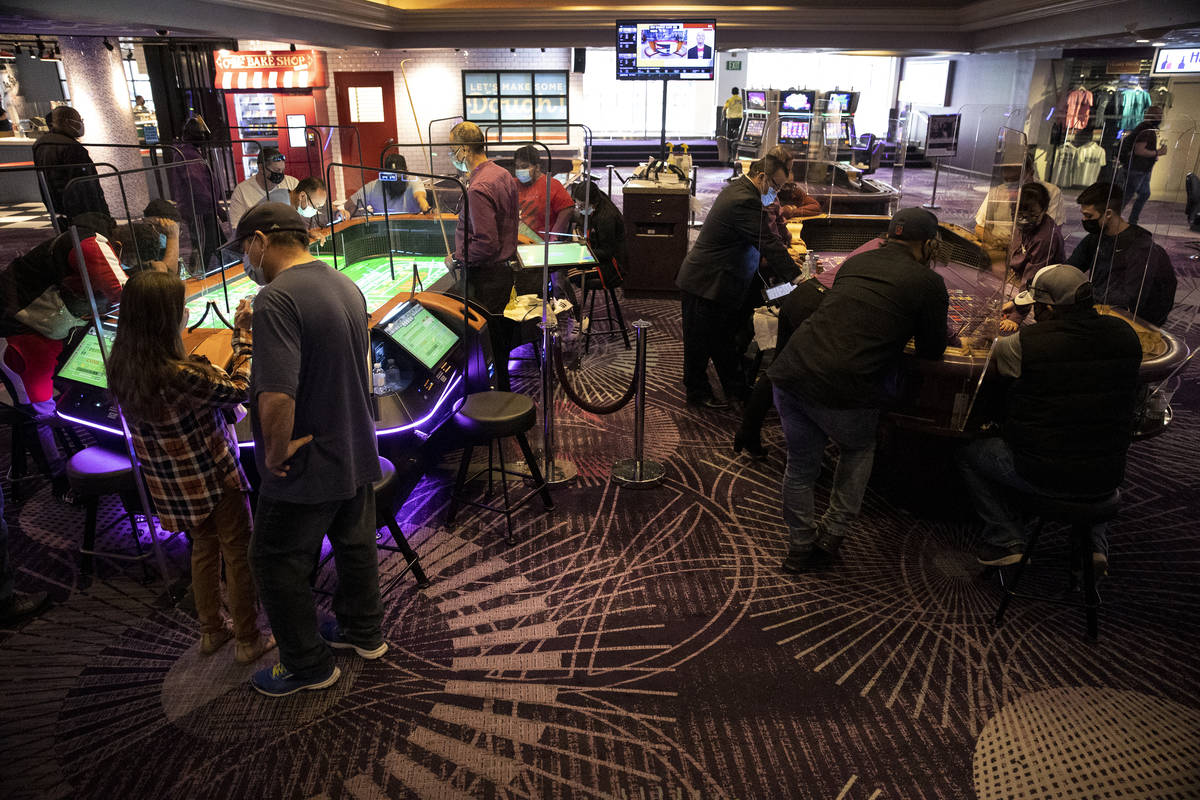 New digital craps game comes to the Strip at Harrah’s Casinos