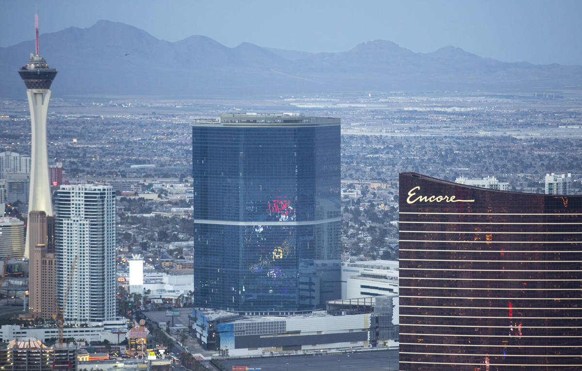 The Drew, formerly the Fontainebleau, on the Las Vegas Strip on Monday, Feb. 12, 2018. Richard ...