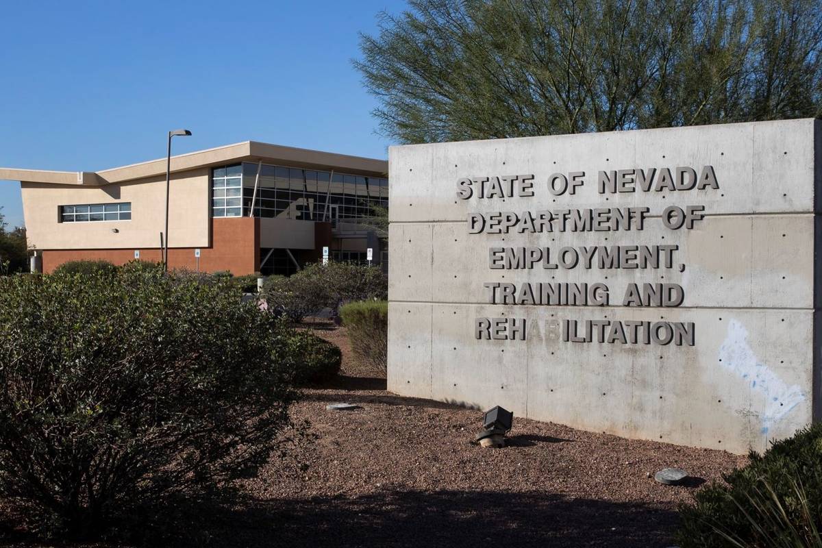 The State of Nevada's Department of Employment, Training and Rehabilitation Center in Las Vegas ...