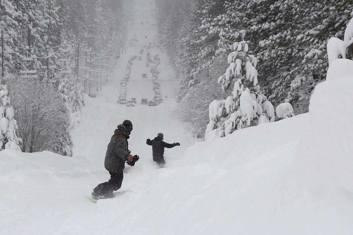 Lake Tahoe Northern Nevada To Get More Snow From Storms Las Vegas Review Journal