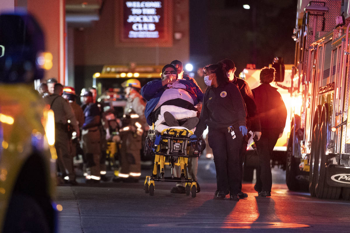 The Cosmopolitan Fire crews at Las Vegas Strip resort The Strip Local