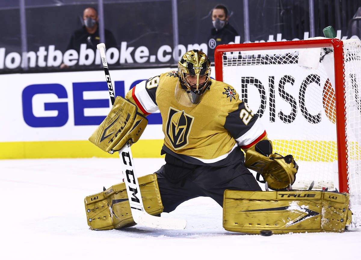 Golden Knights goalie Marc-Andre Fleury named NHL's second star of