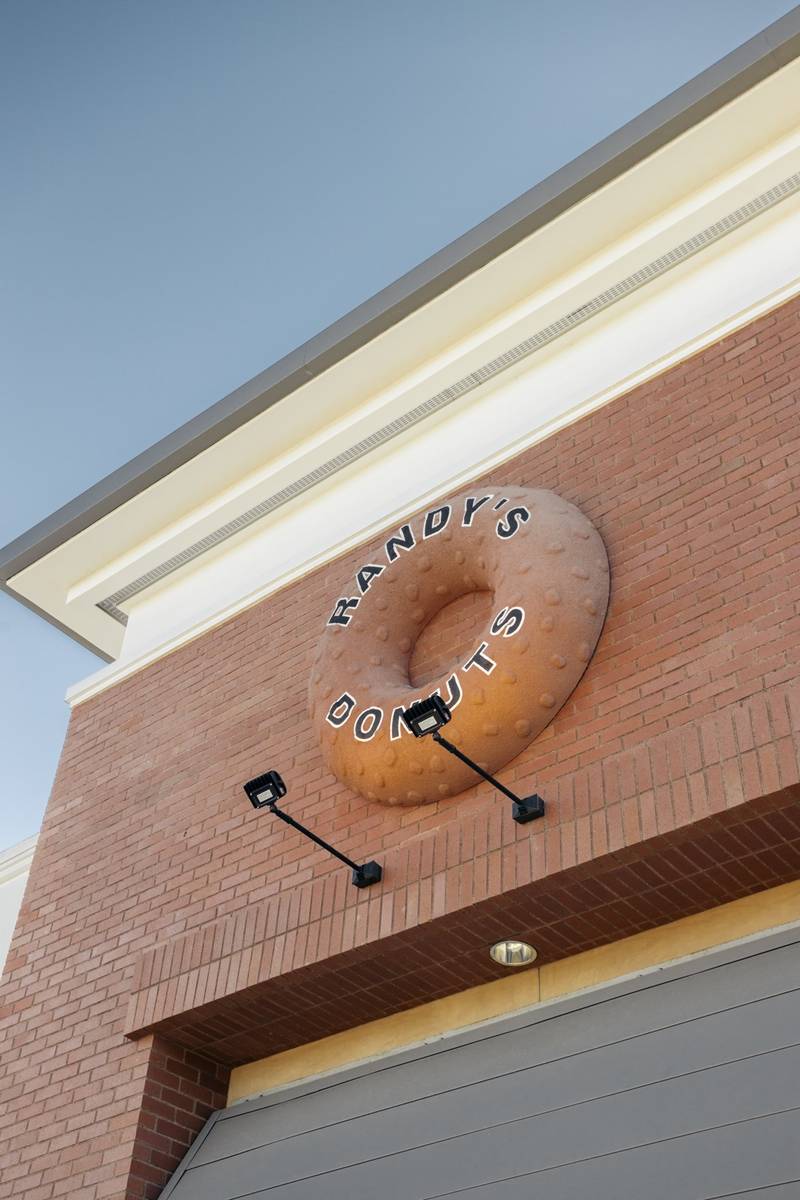 The iconic Randy's sign as interpreted for Torrance store. (Randy's Donuts)