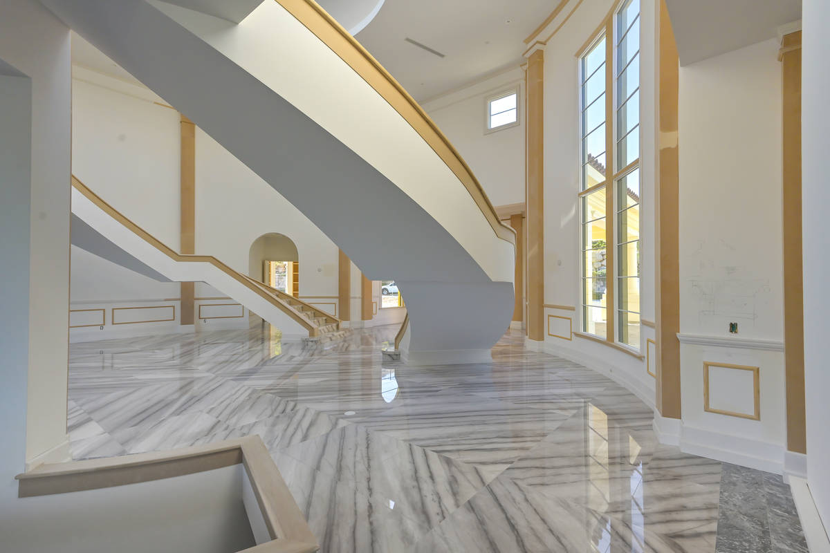 The home has a modern design. (Luxurious Real Estate)