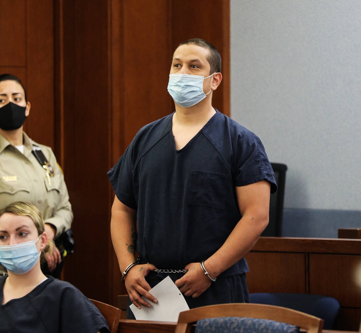 Joshua Martinez, an anti-government activist who allegedly threatened the lives of a police det ...