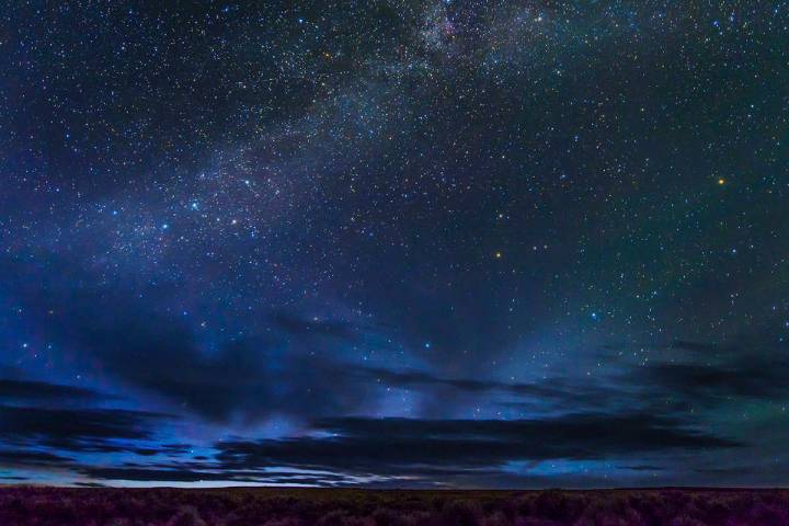 In this May 2, 2017 photo provided by Kurt Kuznicki is the Massacre Rim Wilderness Area in nort ...