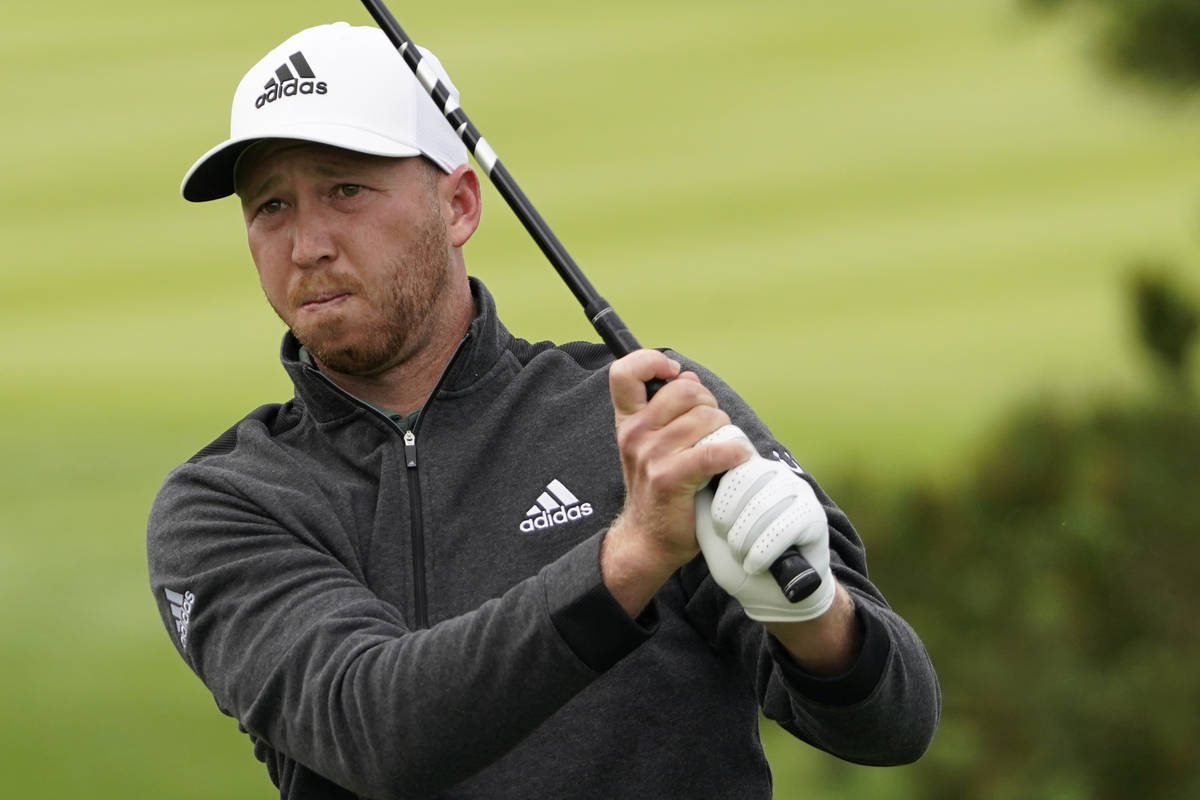 Daniel Berger on the Pebble Beach Golf Links during the final round of the AT&T Pebble Beac ...