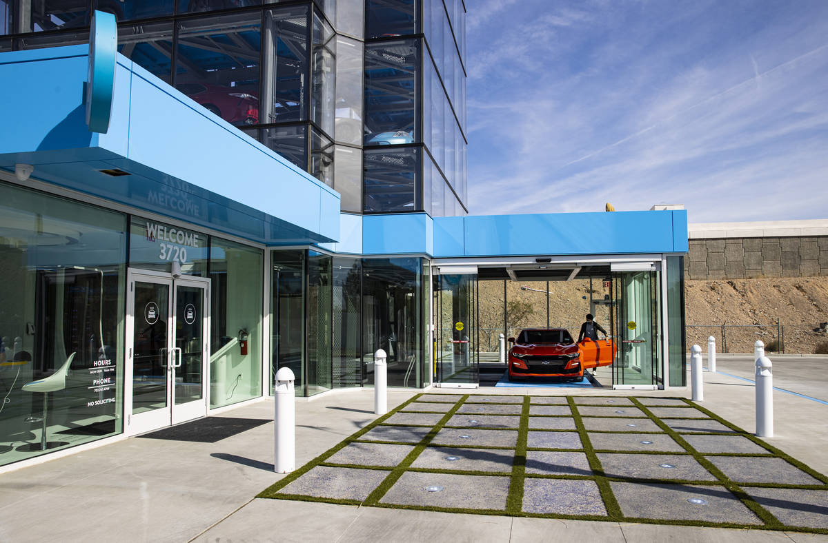 Carvana vending machine unveiled in Las Vegas Business