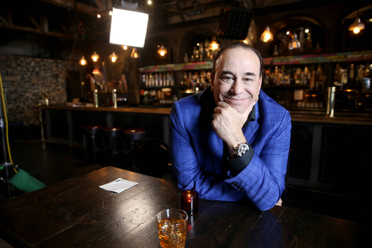 Bar Rescue host Jon Taffer during filming at Commonwealth in downtown Las Vegas in 2019. (K.M. ...