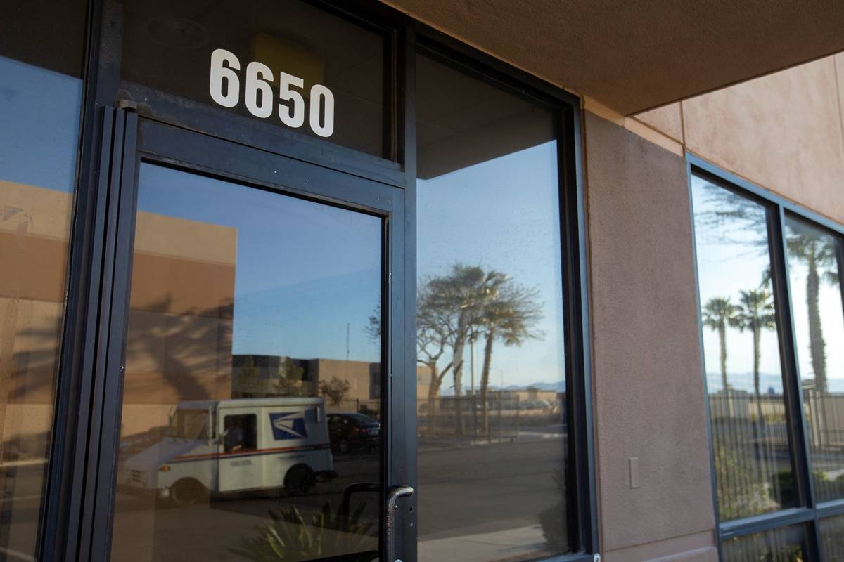 Arroweye Solutions' new office space on Wednesday, Feb. 24, 2021, in Las Vegas. (Ellen Schmidt/ ...