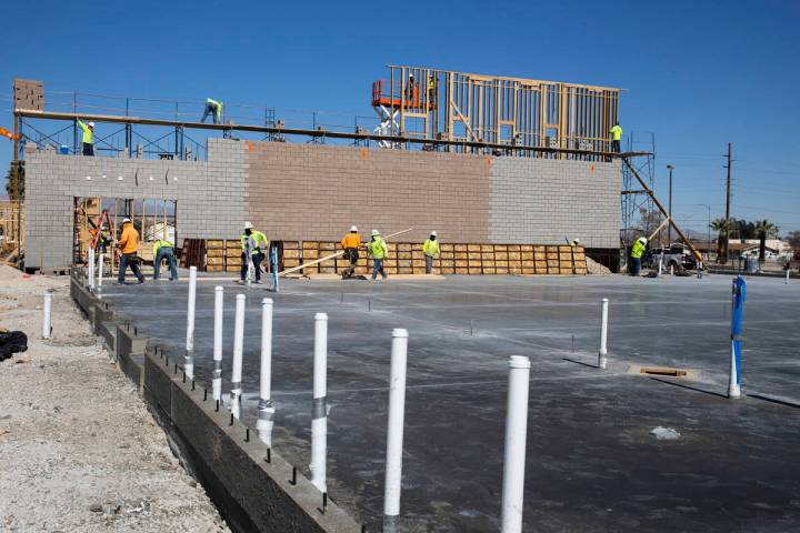 Construction is underway at CIVICA Career and Collegiate Academy, a new public charter school, ...